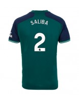 Arsenal William Saliba #2 Alternativní Dres 2023-24 Krátký Rukáv